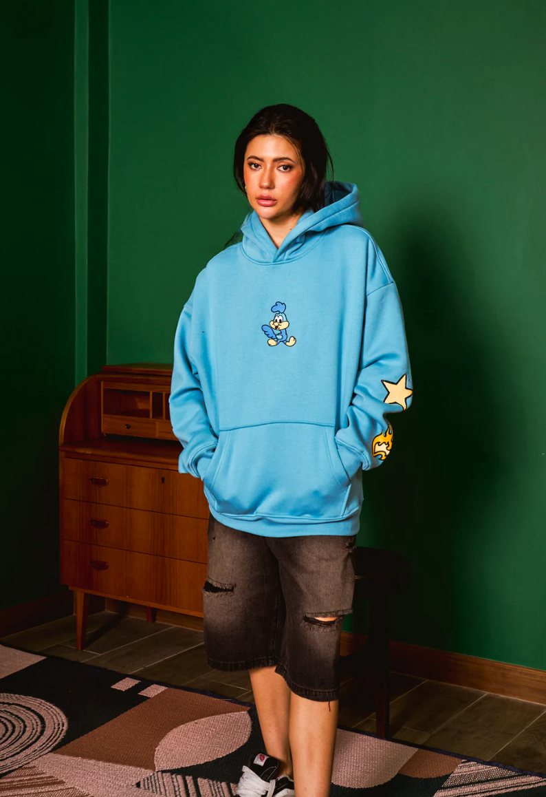 RUN THE ROADS OVERSIZED HOODIE