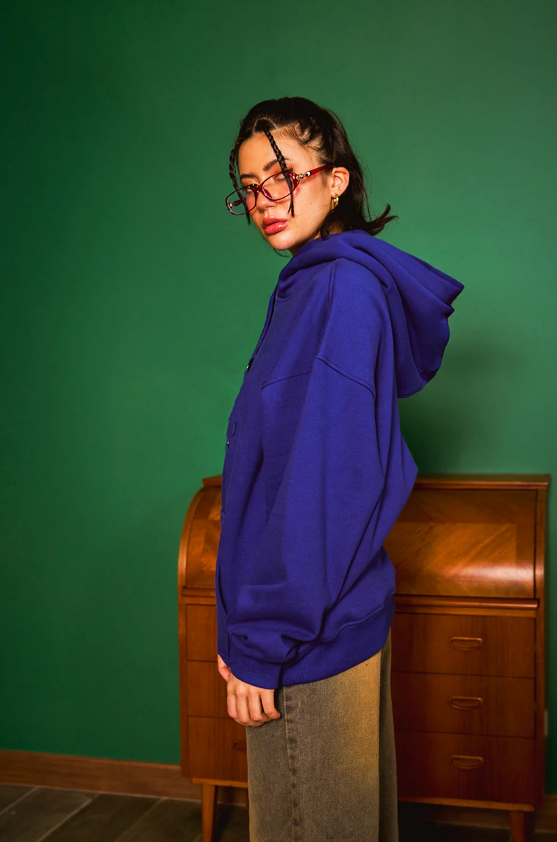BLUE MICKEY HOODIE