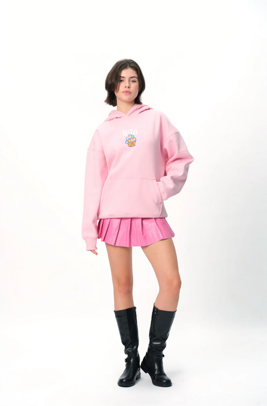 PATRICK CUPCAKE PINK HOODIE