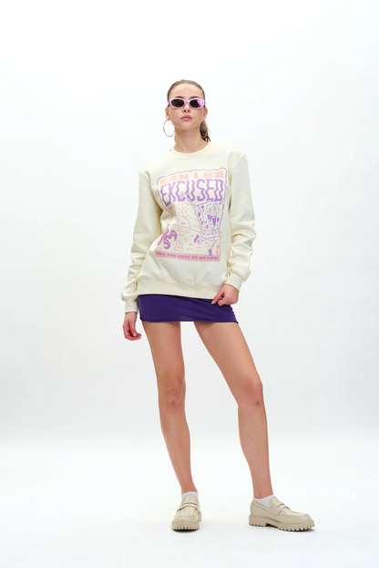 CAN I BE EXCUSED SWEATSHIRT