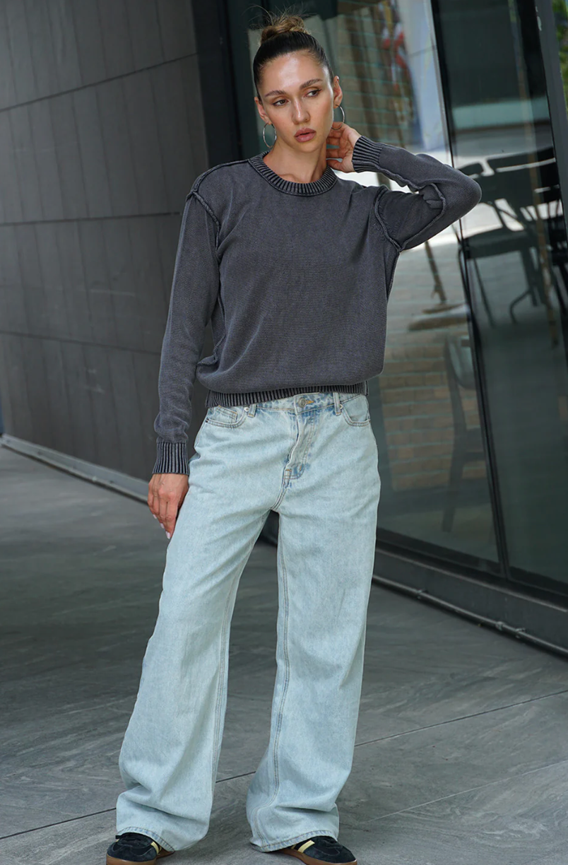 CHARCOALCAST CREWNECK SWEATSHIRT