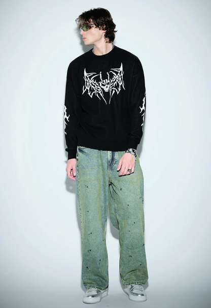 THE GOTHIC SKULL SWEATSHIRT