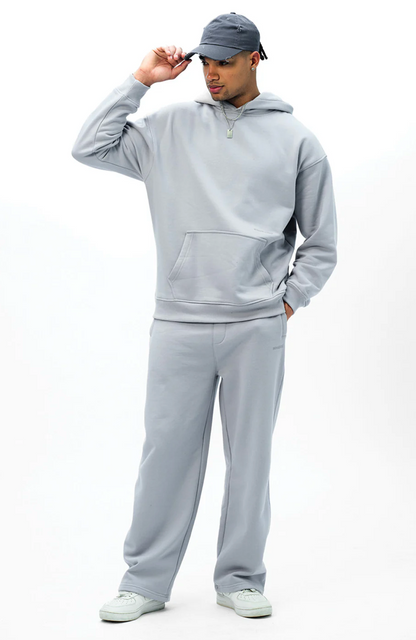 GREY WEAR A HUG OVERSIZED HOODIE