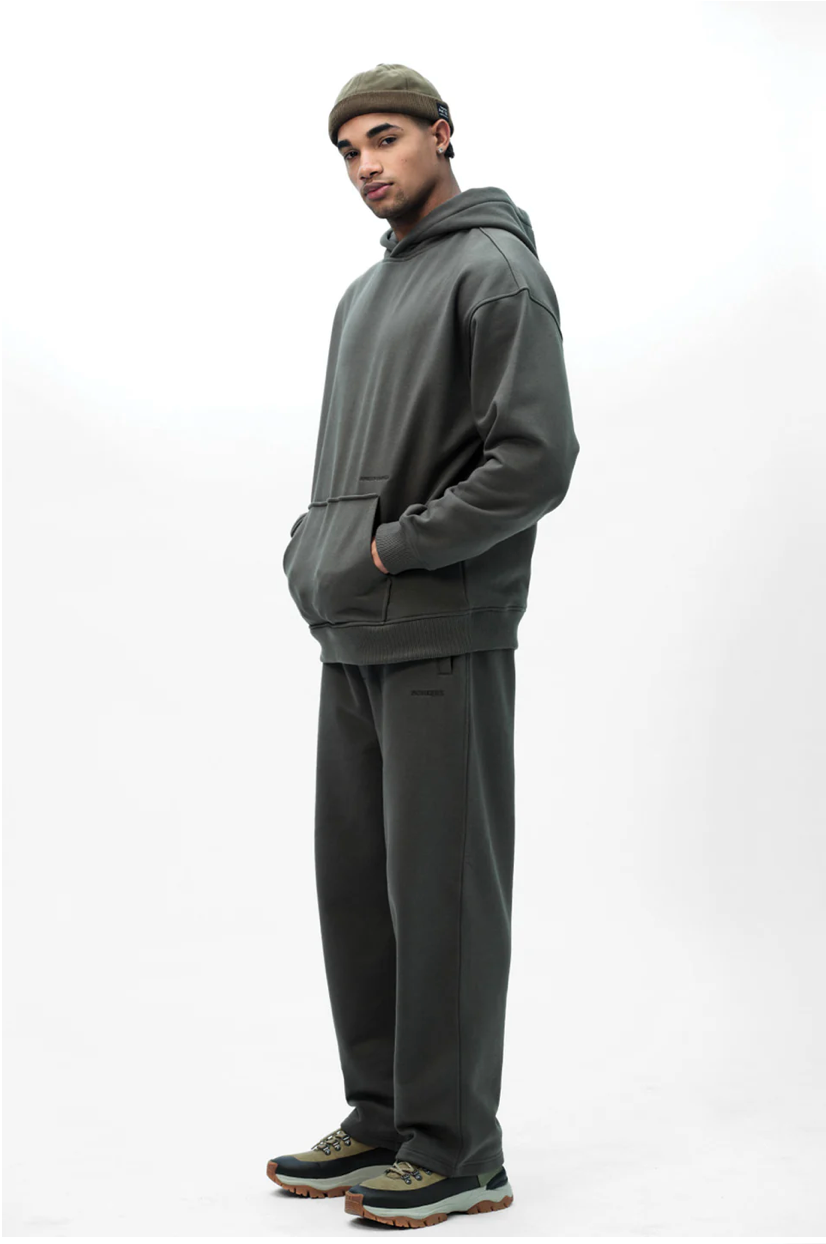 TAUPE WEAR A HUG OVERSIZED HOODIE