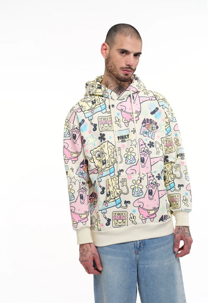SPONGEBOB ALL OVER HOODIE