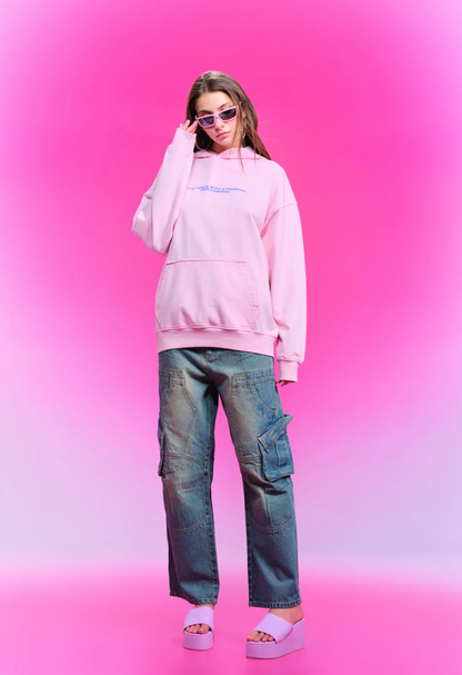GIRLS ARE GIRLS PINK HOODIE