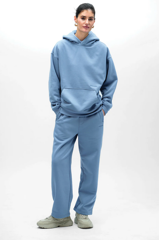 BLUE WEAR A HUG OVERSIZED HOODIE