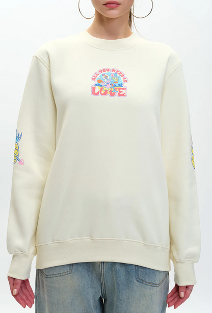 ALL YOU NEED IS LOVE SWEATSHIRT
