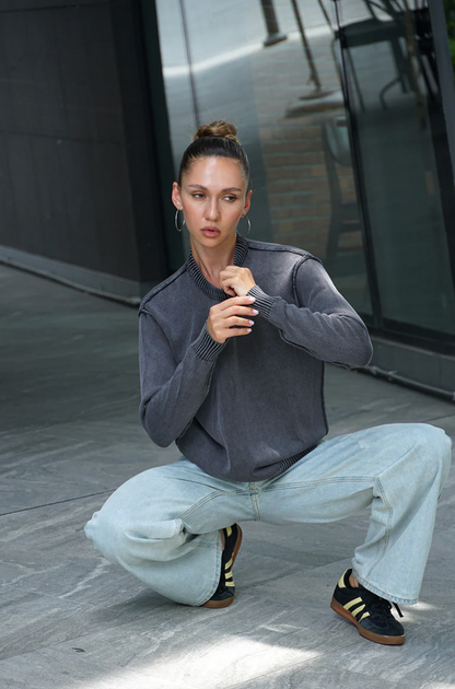 CHARCOALCAST CREWNECK SWEATSHIRT