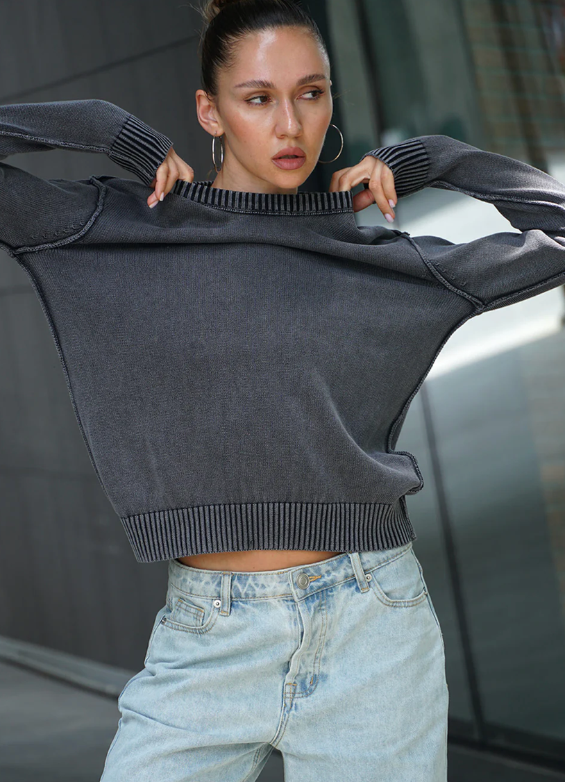 CHARCOALCAST CREWNECK SWEATSHIRT