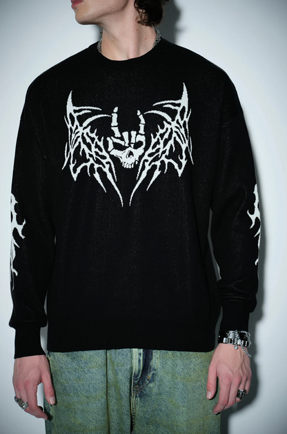 THE GOTHIC SKULL SWEATSHIRT