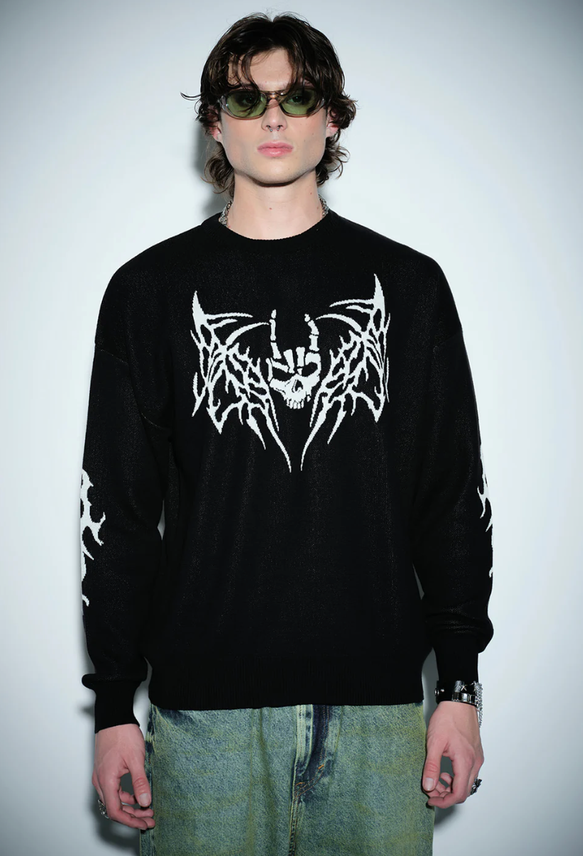 THE GOTHIC SKULL SWEATSHIRT