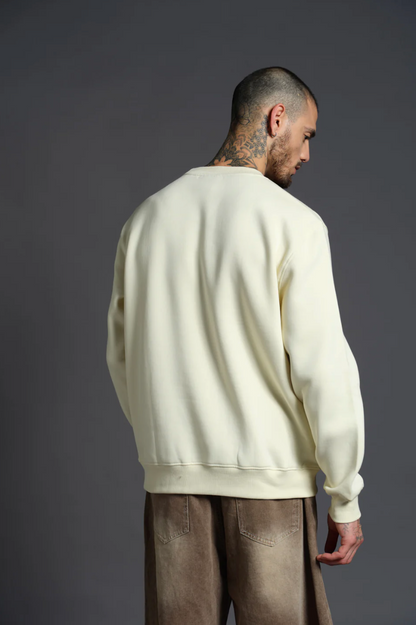 OFF WHITE SPONGEBOB SWEATSHIRT