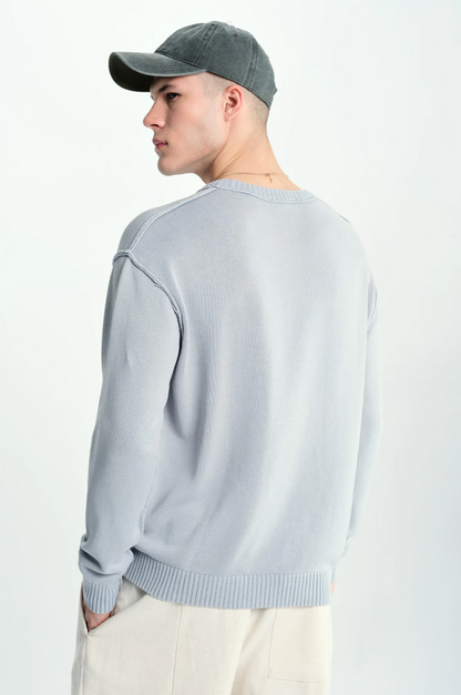 GREY MODE CREWNECK SWEATSHIRT