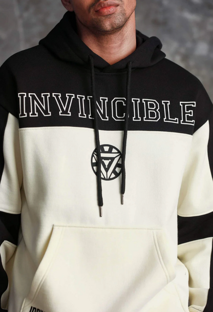 IRON MAN OVERSIZED HEAVYWEIGHT HOODIE(FLEECE)