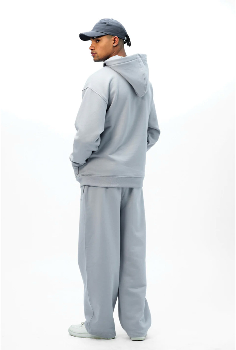 GREY WEAR A HUG OVERSIZED HOODIE