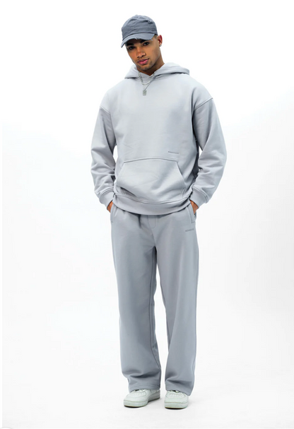 GREY WEAR A HUG OVERSIZED HOODIE