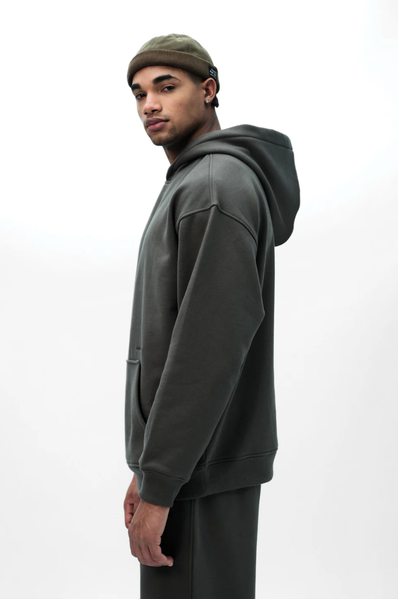 TAUPE WEAR A HUG OVERSIZED HOODIE