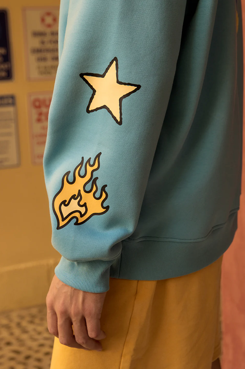 RUN THE ROADS OVERSIZED HOODIE