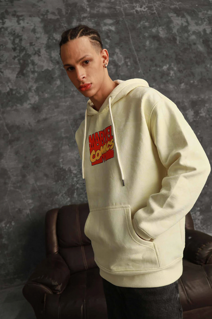 MARVEL SOLAR ACTIVE OVERSIZED HEAVYWEIGHT HOODIE(FLEECE)